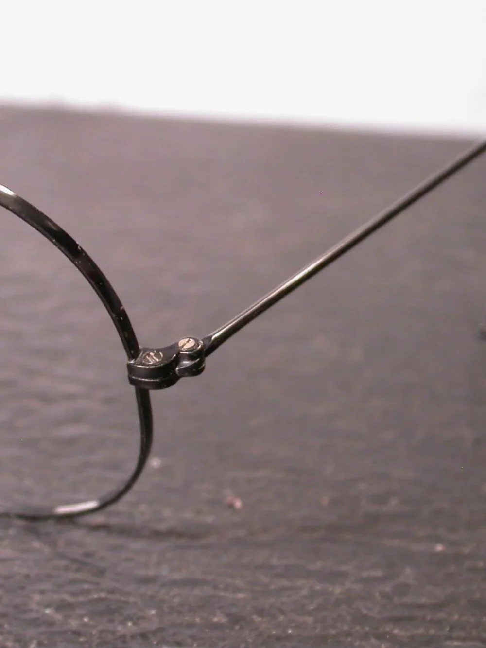 Vintage Ray Ban Black Rat Tail Aviator Shades Sunglasses USA FRAME ONLY
